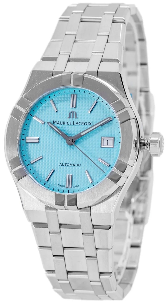 Maurice Lacroix Herrklocka AI6007-SS00F-431-C Aikon Blå/Gummi Ø39 mm - Maurice Lacroix