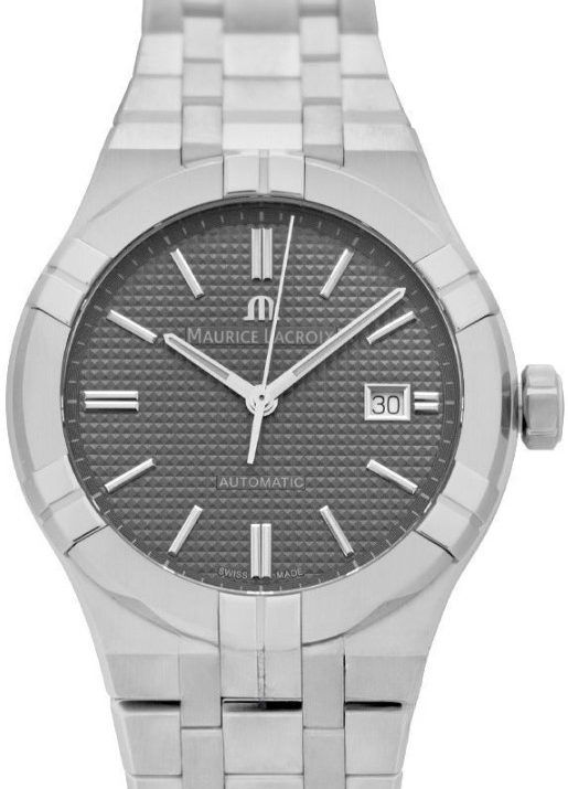 Maurice Lacroix Herrklocka AI6008-SS002-230-1 Aikon Grå/Stål Ø42 mm - Maurice Lacroix