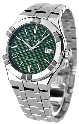 Maurice Lacroix Herrklocka AI6008-SS002-630-1 Aikon Grön/Stål Ø42 - Maurice Lacroix