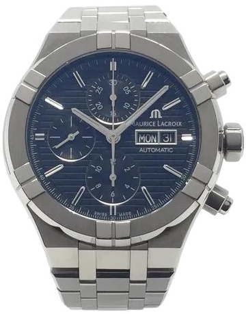 Maurice Lacroix Herrklocka AI6038-SS002-330-2 Aikon Svart/Stål Ø44 - Maurice Lacroix