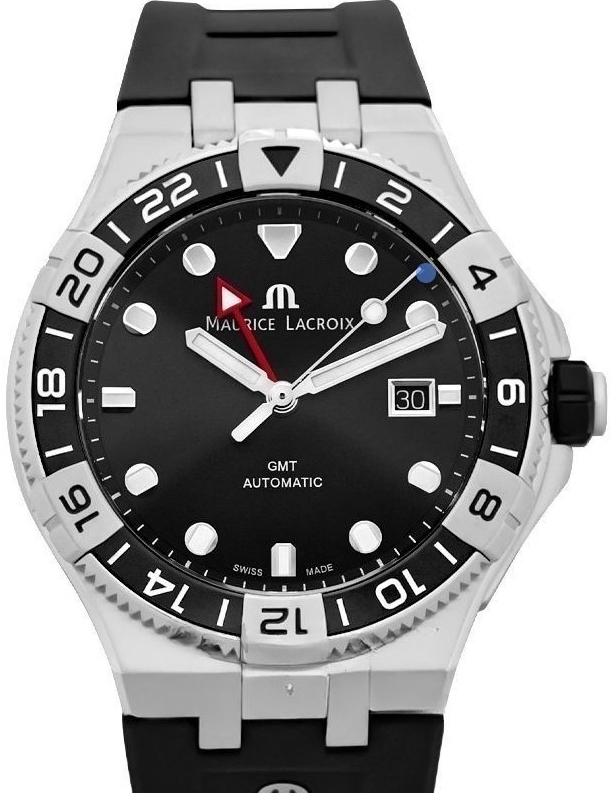 Maurice Lacroix Herrklocka AI6158-SS001-330-2 Aikon Svart/Gummi Ø43 - Maurice Lacroix