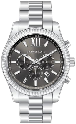 Michael Kors Herrklocka MK1091SET Lexington Grå/Stål Ø44 mm - Michael Kors