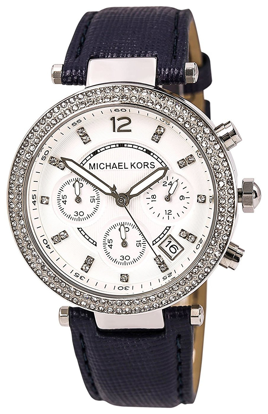 Michael Kors Damklocka MK2293 Vit/Läder Ø39 mm - Michael Kors