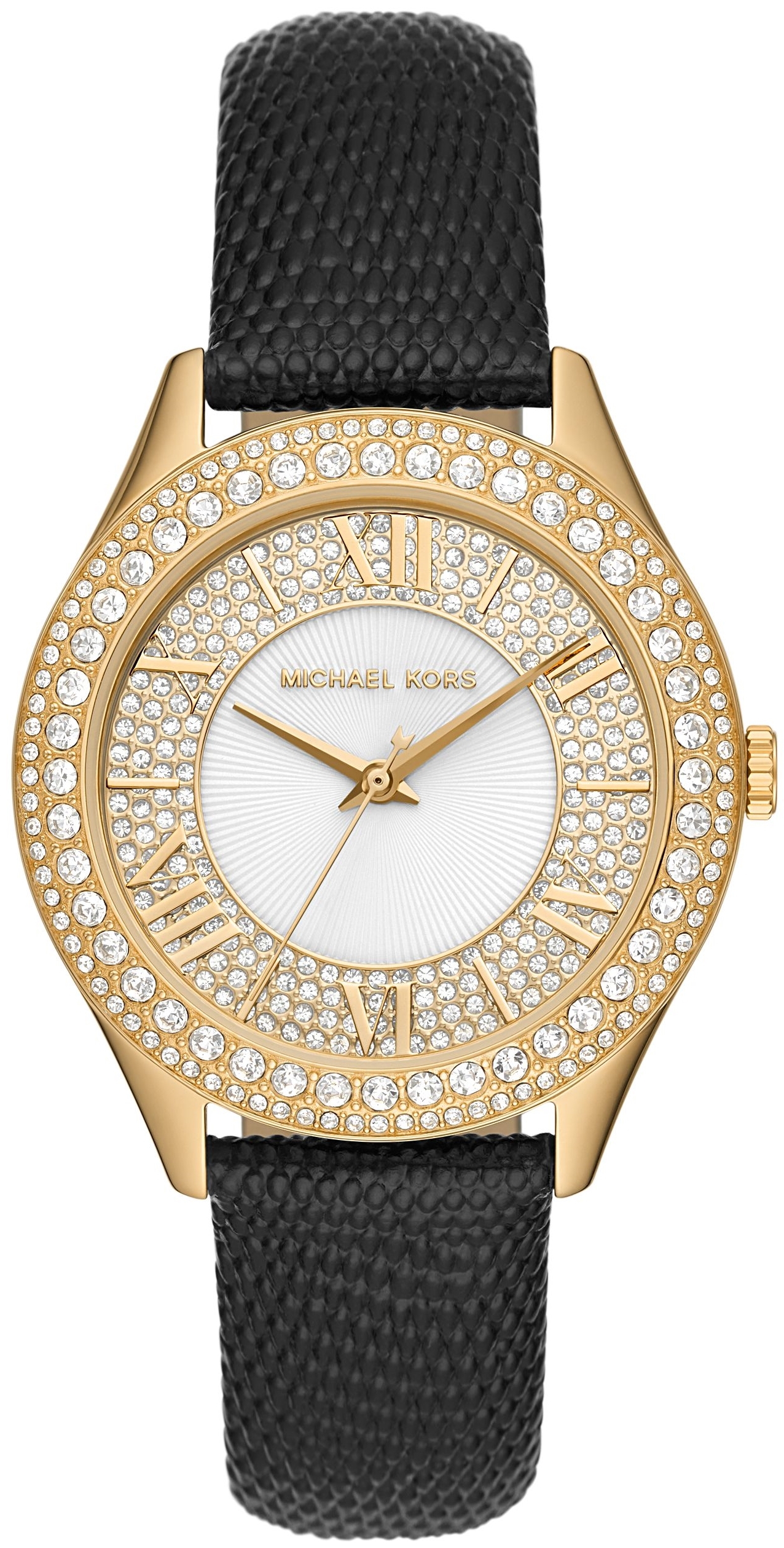 Michael Kors Damklocka MK2988 Harlowe Vit/Läder Ø38 mm - Michael Kors
