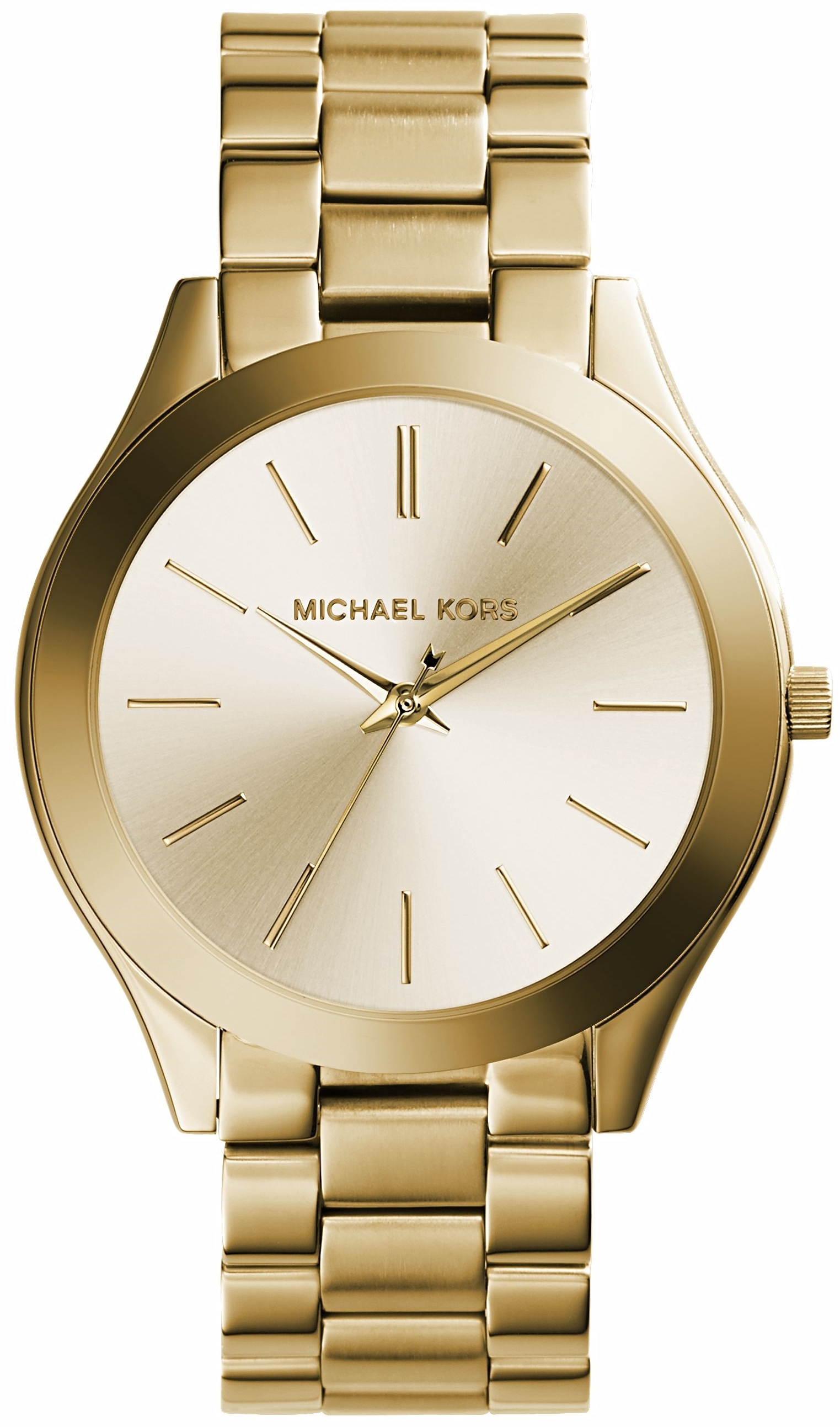 Michael Kors Damklocka MK3179 Slim Runway Guldtonad/Gulguldtonat - Michael Kors