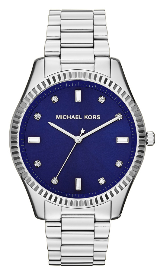 Michael Kors Blake Damklocka MK3225 Blå/Stål Ø41.5 mm - Michael Kors