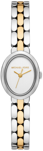 Michael Kors Damklocka MK4956 Maude Vit/Gulguldtonat stål Ø21 mm - Michael Kors