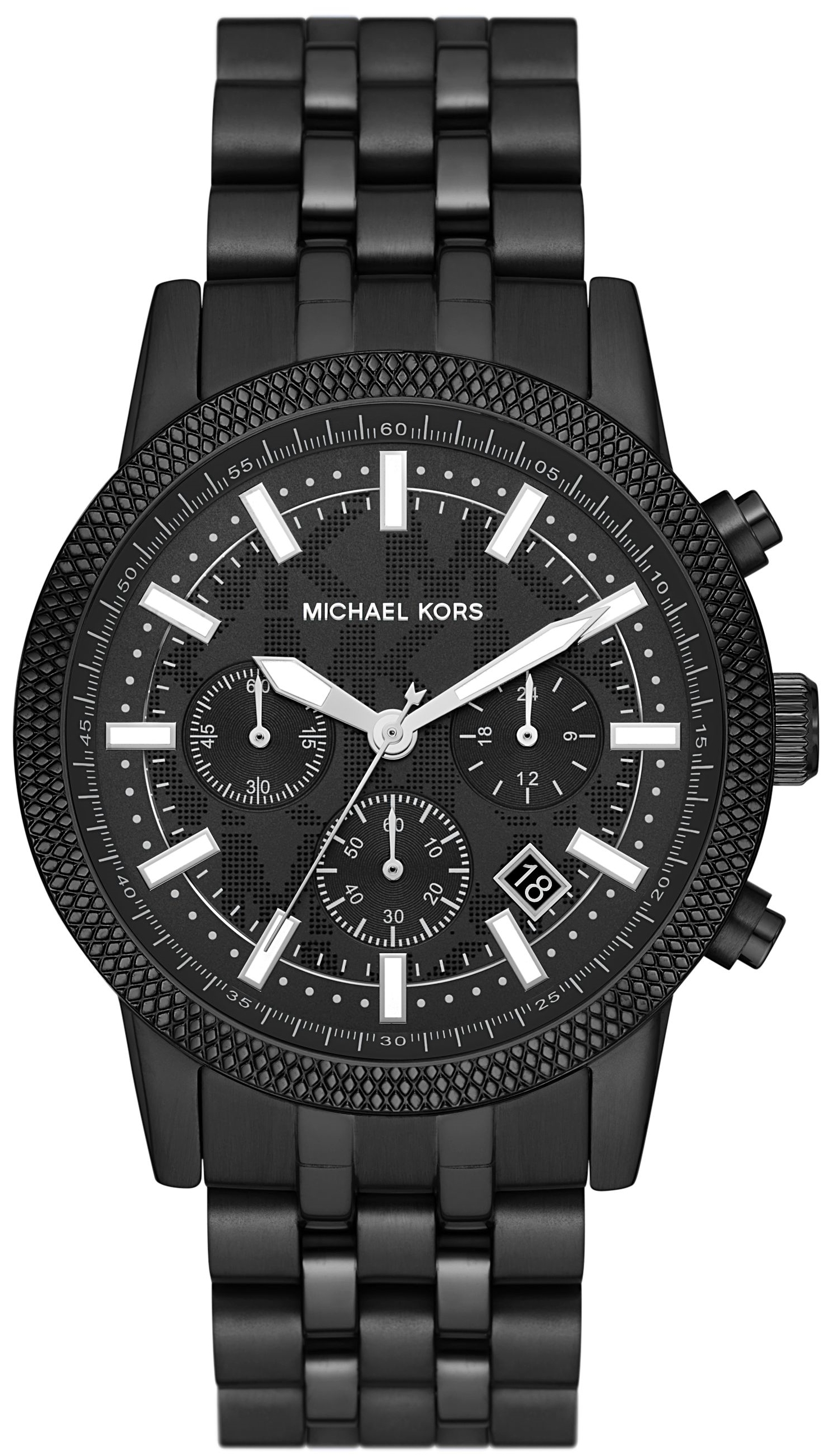 Michael Kors Herrklocka MK9089 Hutton Svart/Stål Ø43 mm - Michael Kors