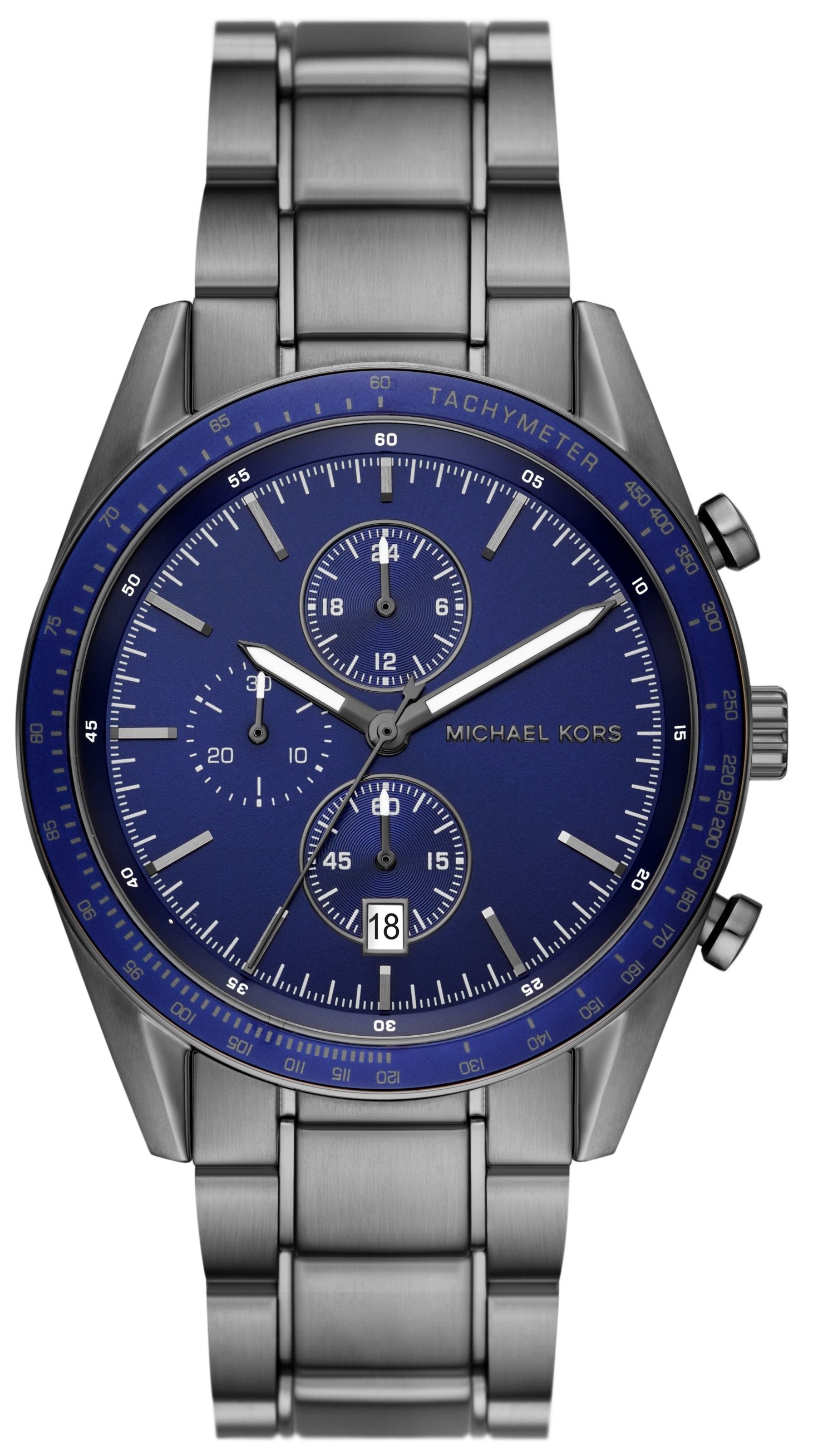 Michael Kors Herrklocka MK9111 Accelerator Blå/Stål Ø42 mm - Michael Kors