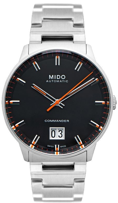 Mido Herrklocka M021.626.11.051.00 Commander Svart/Stål Ø42 mm - Mido