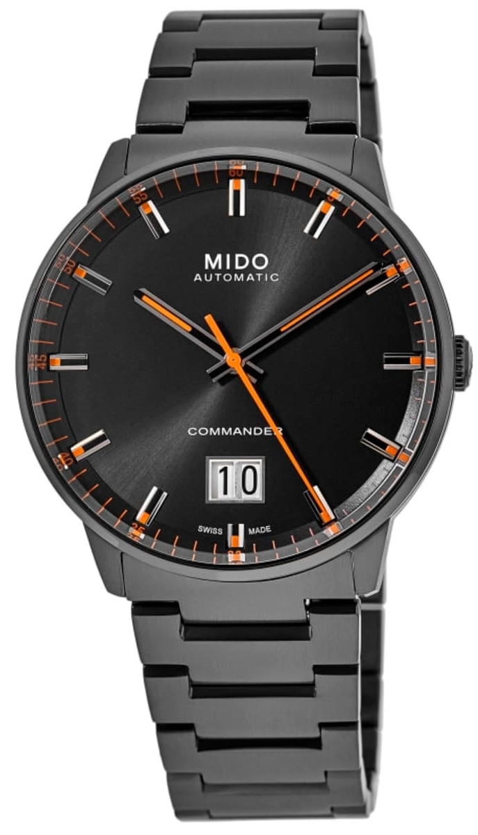 Mido Herrklocka M021.626.33.051.00 Commander Svart/Stål Ø42 mm - Mido