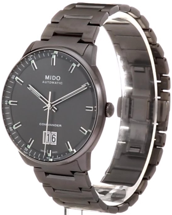 Mido Herrklocka M021.626.33.061.00 Commander Grå/Stål Ø42 mm - Mido