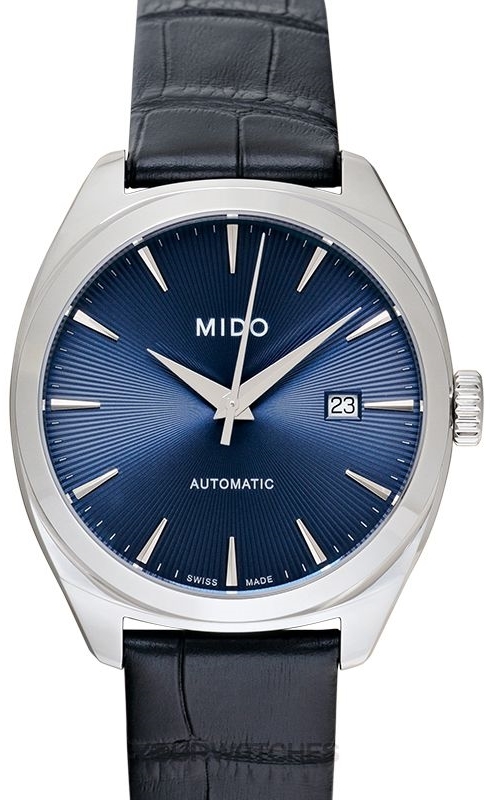 Mido Herrklocka M024.507.16.041.00 Belluna Blå/Läder Ø41.3 mm - Mido