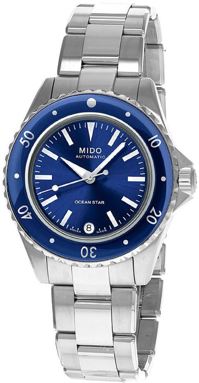 Mido M026.207.11.041.00 Ocean Star Blå/Stål Ø36.5 mm - Mido