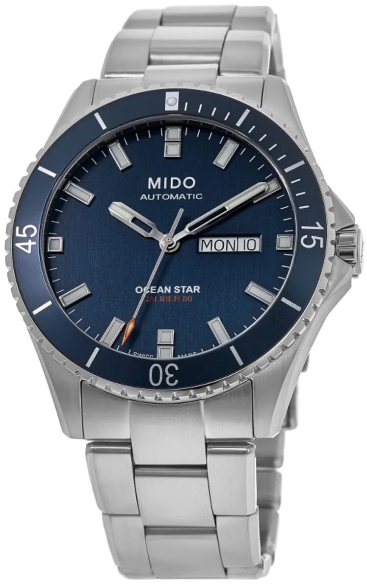 Mido Herrklocka M026.430.11.041.00 Ocean Star Blå/Stål Ø42.5 mm - Mido