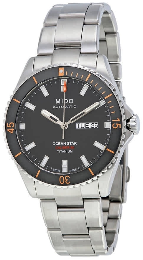 Mido Herrklocka M026.430.44.061.00 Ocean Star Grå/Titan Ø42.5 mm - Mido