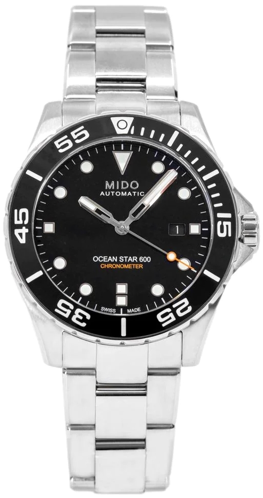 Mido Herrklocka M026.608.11.051.00 Ocean Star Svart/Stål Ø43.5 mm - Mido