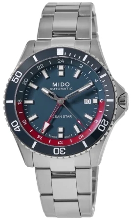 Mido Herrklocka M026.629.11.041.00 Ocean Star Blå/Stål Ø44 mm - Mido
