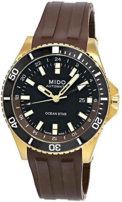 Mido Herrklocka M026.629.37.291.00 Ocean Star Svart/Gummi &Oslash;44 mm