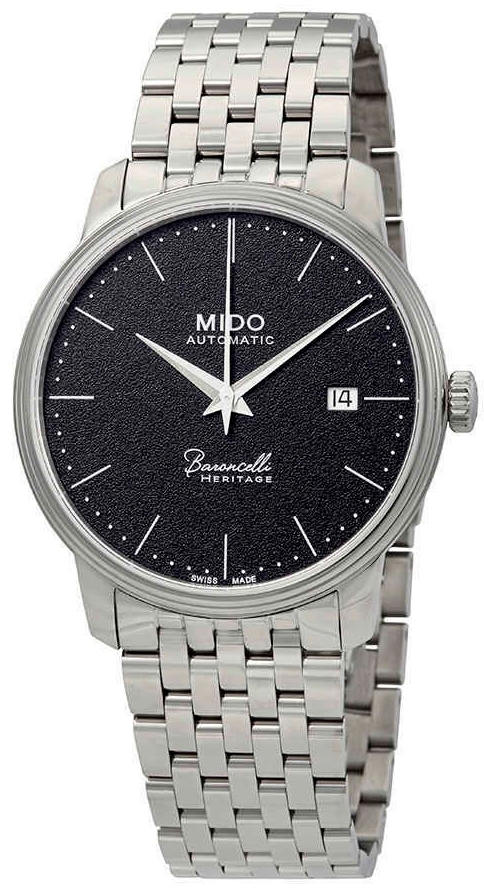 Mido Herrklocka M027.407.11.050.00 Baroncelli Svart/Stål Ø39 mm - Mido
