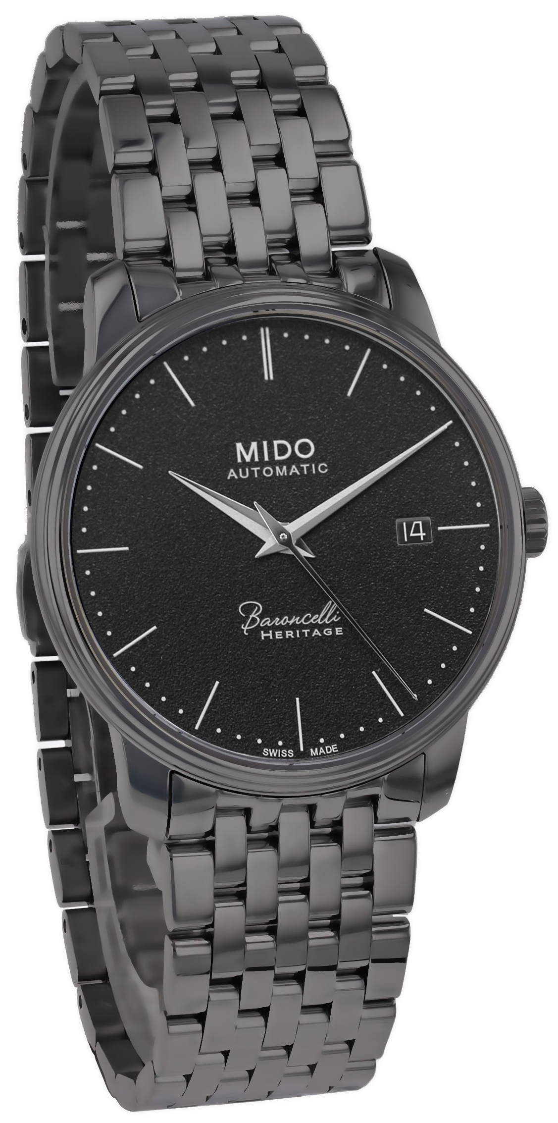 Mido Herrklocka M027.407.33.050.00 Baroncelli Svart/Stål Ø39 mm - Mido