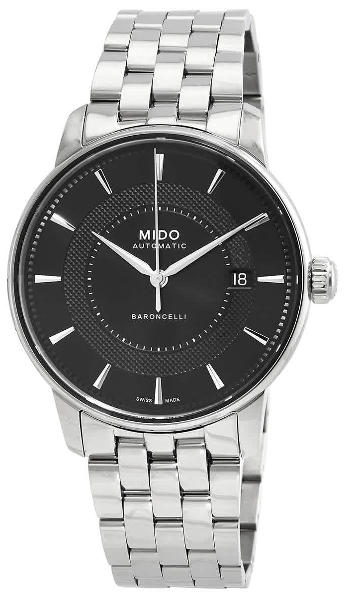 Mido Herrklocka M037.407.11.051.01 Baroncelli Svart/Stål Ø39 mm - Mido