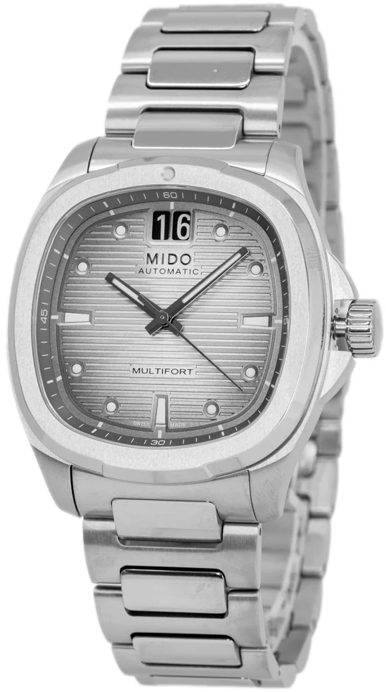 Mido Herrklocka M049.526.44.081.00 Multifort TV Big Date Grå/Titan - Mido