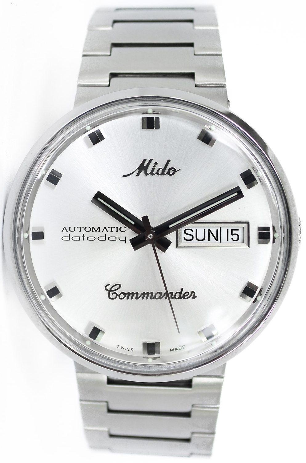 Mido Herrklocka M8429.4.21.23 Commander Silverfärgad/Stål Ø37 mm - Mido