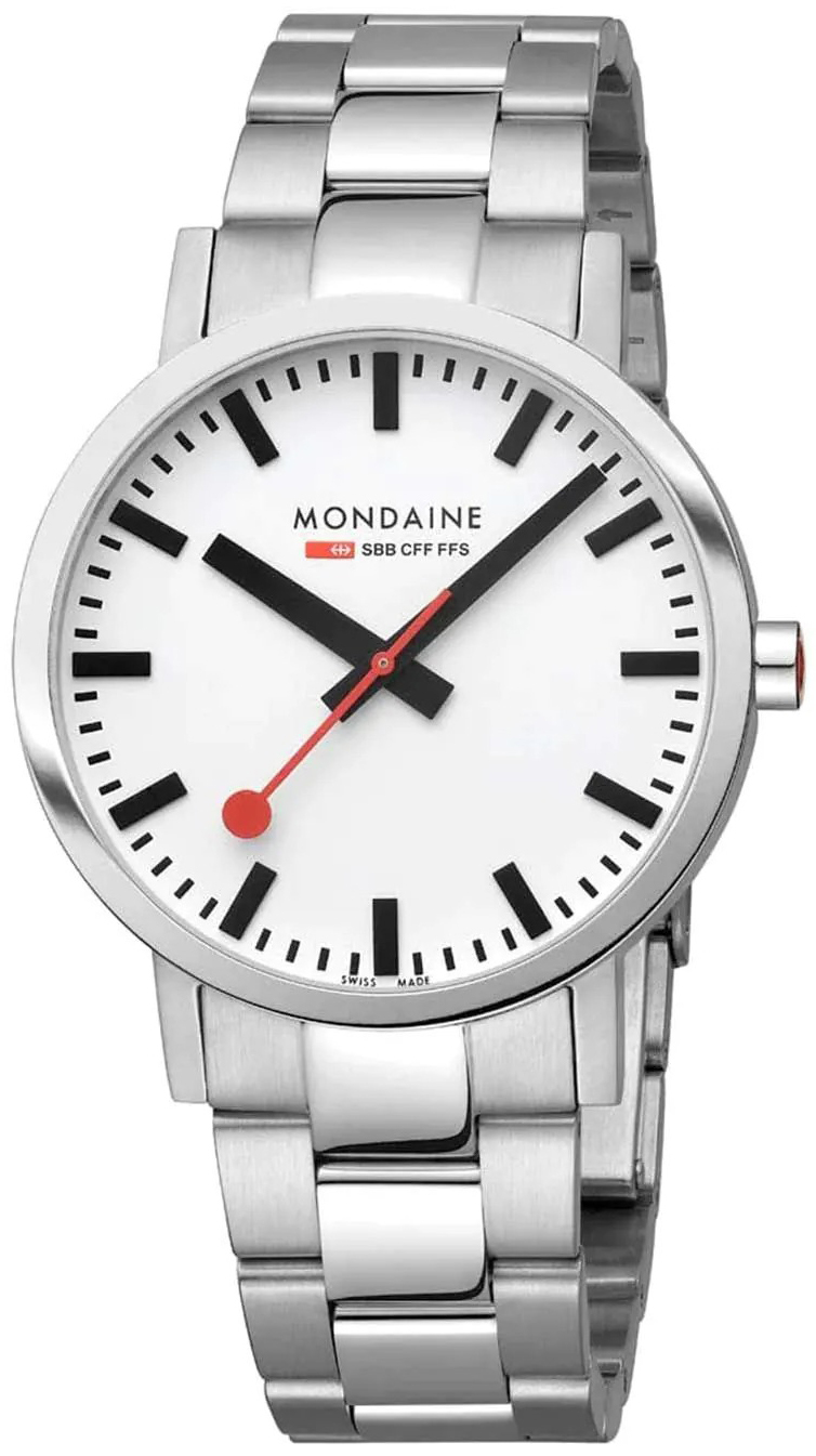 Mondaine A660.30360.11SBJ Classic Vit/Stål Ø40 mm
