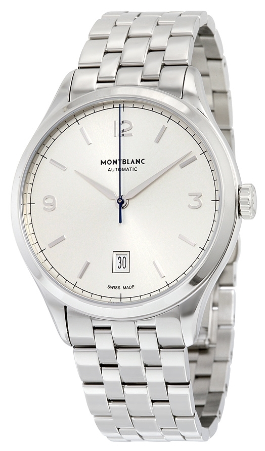 Montblanc Herrklocka 112532 Meisterstück Silverfärgad/Stål Ø40 mm - Montblanc