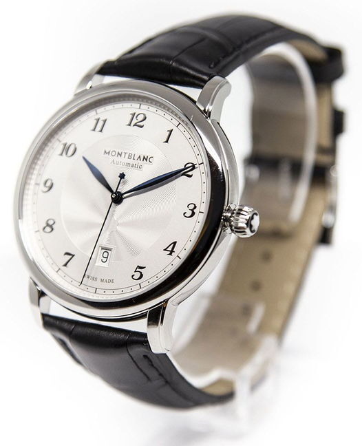 Montblanc Herrklocka 116511 Star Silverfärgad/Läder Ø42 mm - Montblanc