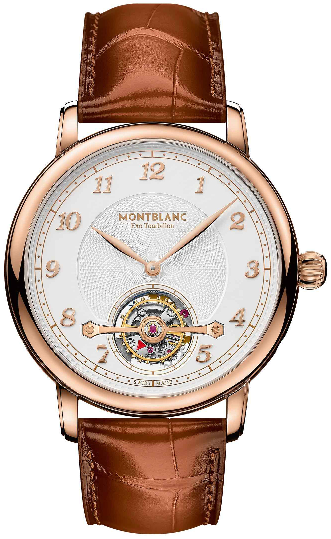 Montblanc Herrklocka 126469 Star Legacy Vit/Läder Ø42 mm - Montblanc