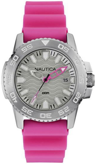 Nautica Herrklocka NAI12533G Analog Grå/Gummi Ø42 mm - Nautica