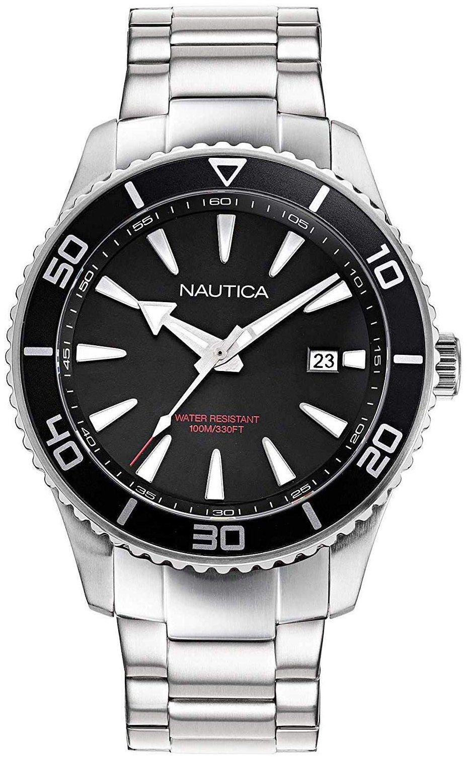 Nautica Herrklocka NAPPBF909 Svart/Stål Ø44 mm - Nautica