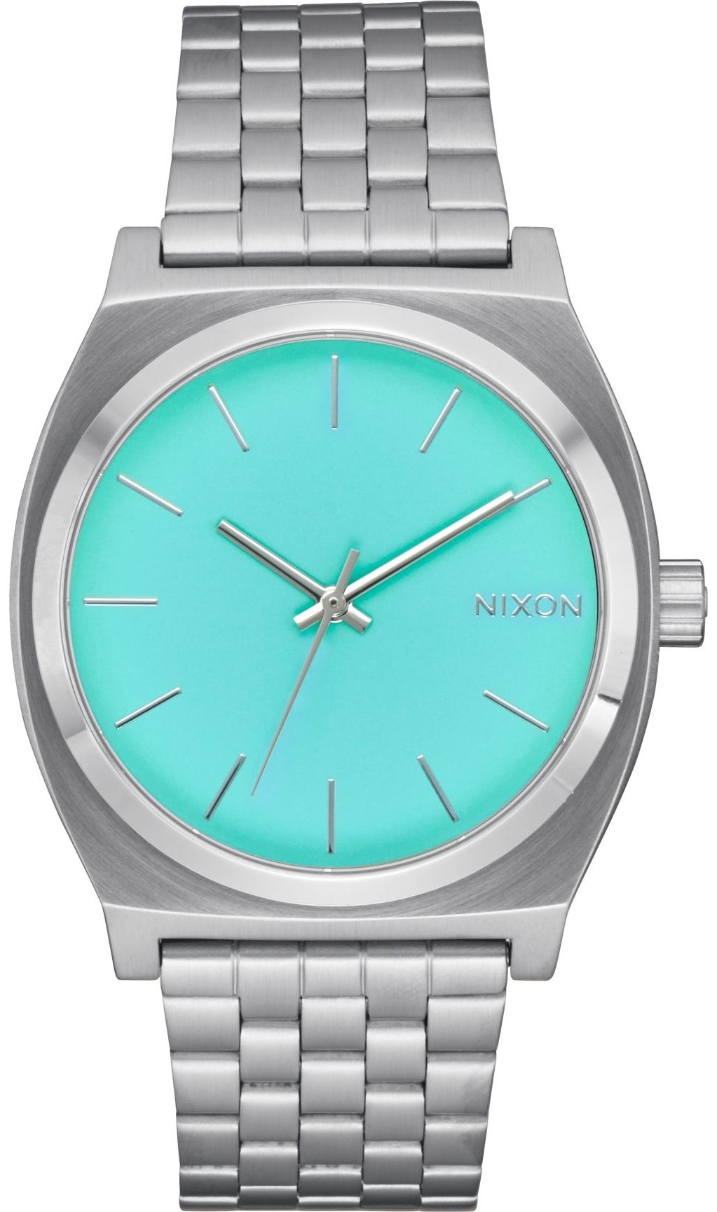 Nixon Damklocka A045-2084 The Time Teller Turkos/Stål Ø37 mm - Nixon