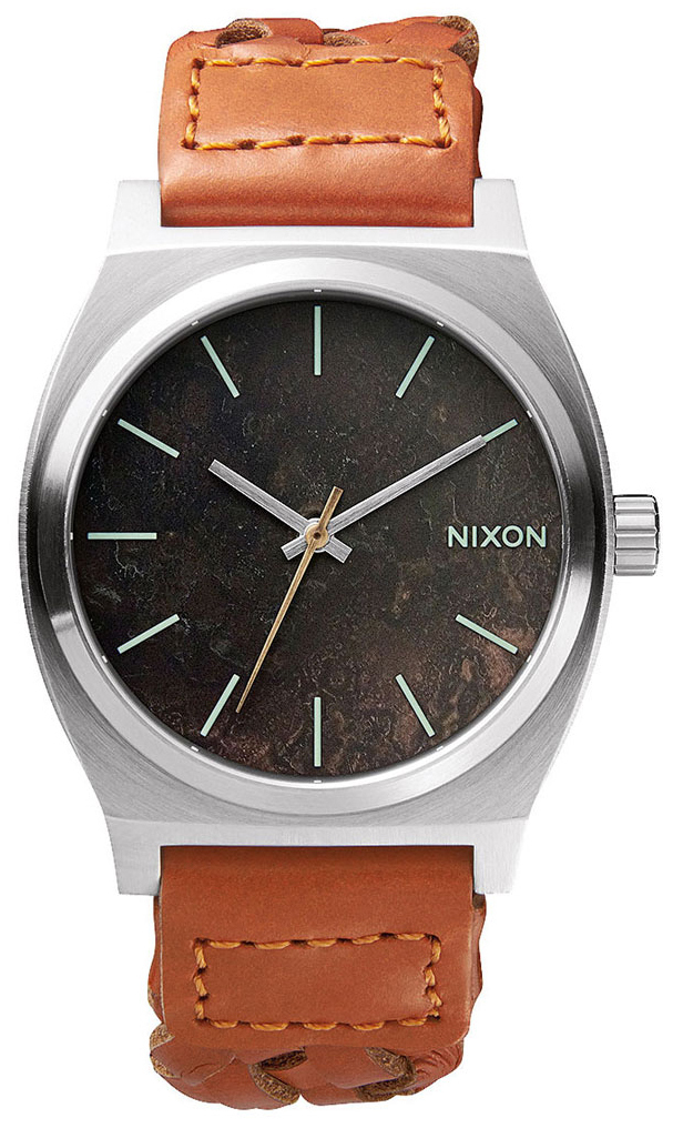 Nixon The Time Teller A0451959-00 Brun/Läder Ø37 mm - Nixon