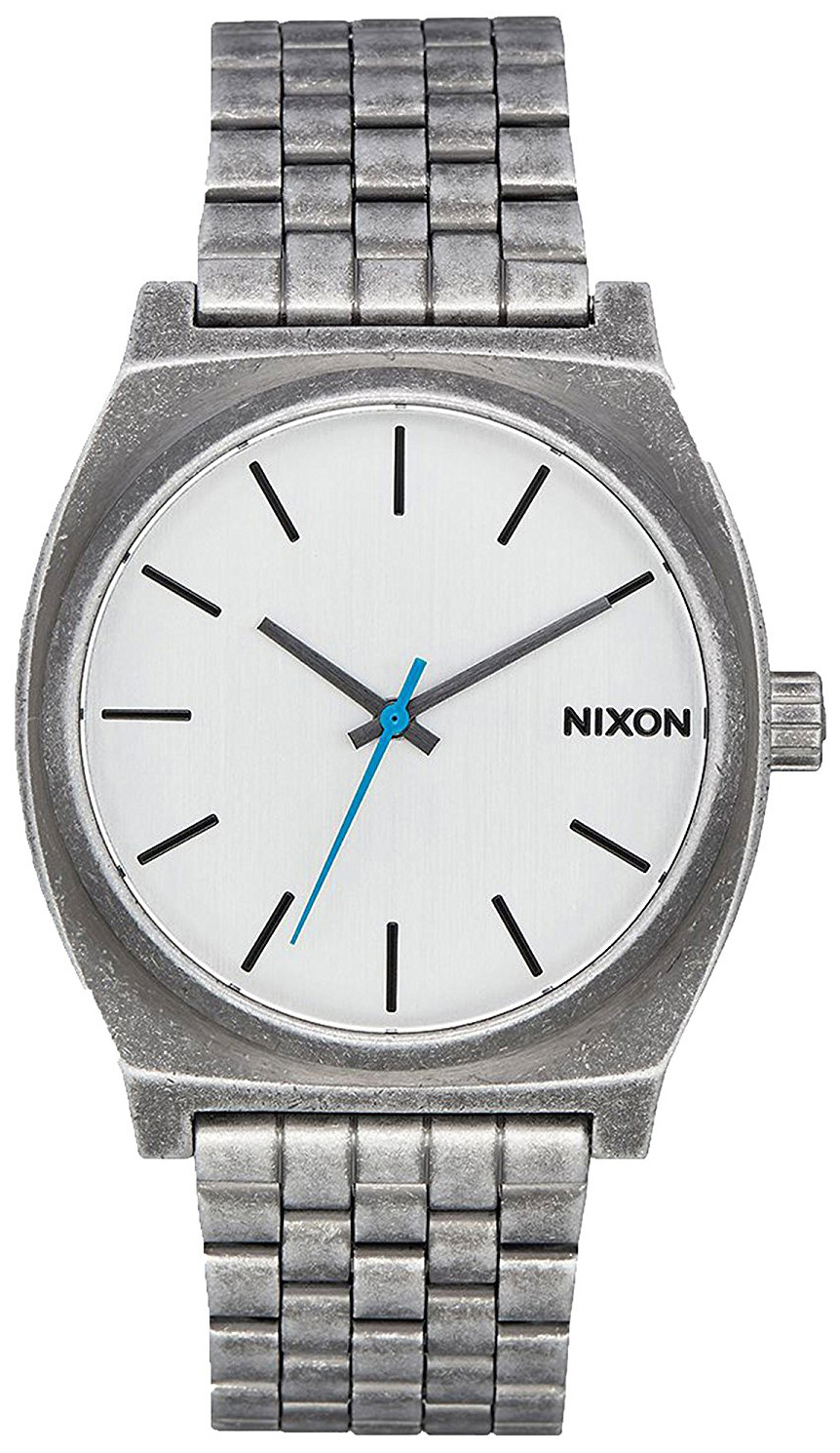 Nixon The Time Teller Herrklocka A0452701-00 Vit/Stål