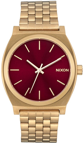 Nixon Herrklocka A0455098-00 Classic Röd/Roséguldstonat stål Ø42 - Nixon