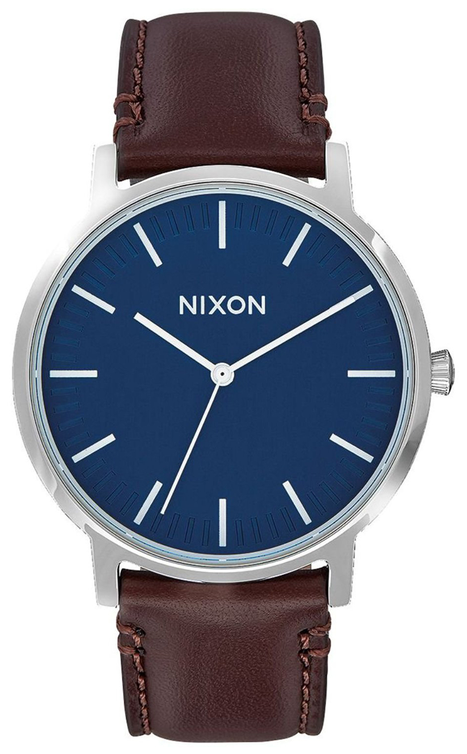 Nixon 99999 Herrklocka A1058879-00 Blå/Läder Ø40 mm - Nixon