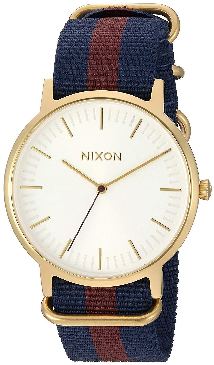 Nixon 99999 Herrklocka A10592439-00 Vit/Textil Ø40 mm - Nixon