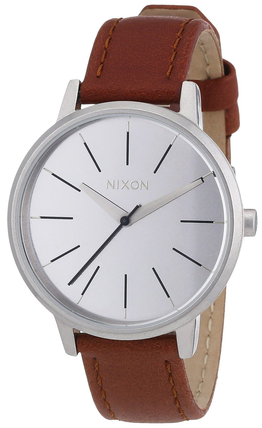 Nixon Herrklocka A1081747-00 Silverfärgad/Läder Ø37 mm - Nixon