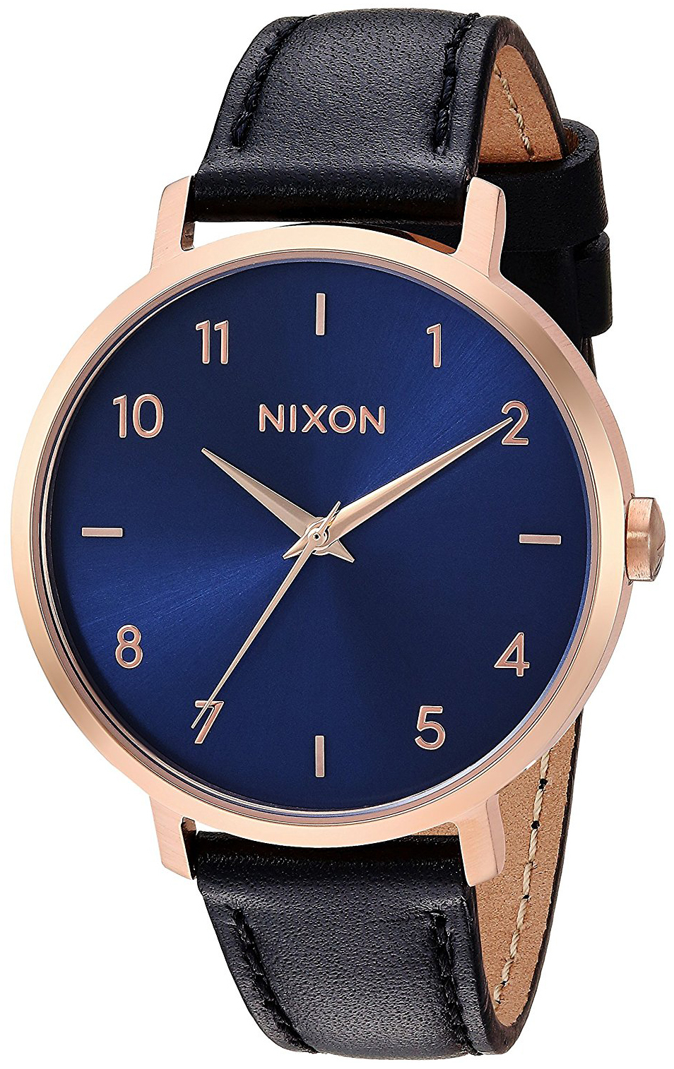 Nixon 99999 Damklocka A10912763-00 Blå/Läder Ø38 mm - Nixon