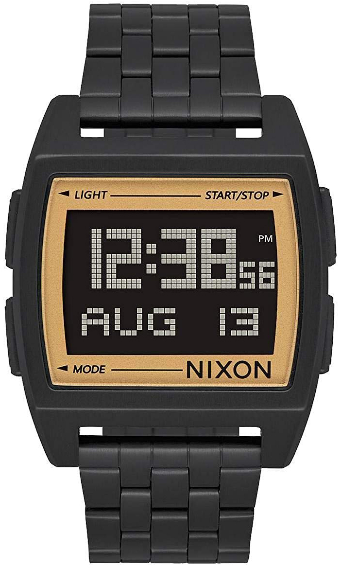 Nixon Herrklocka A11071031-00 Base LCD/Stål - Nixon