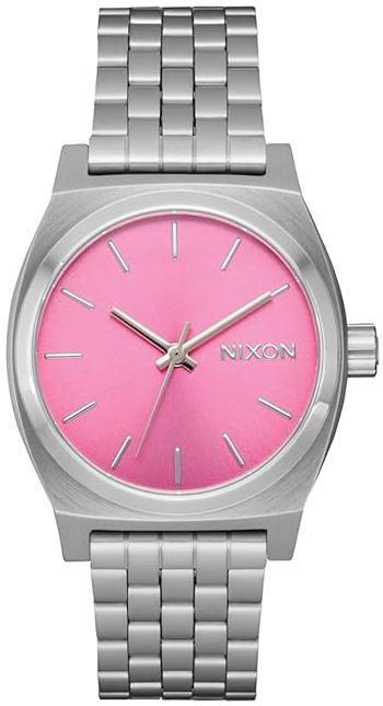 Nixon Damklocka A1130-2719-00 Time Teller Rosa/St&aring;l &Oslash;31 mm