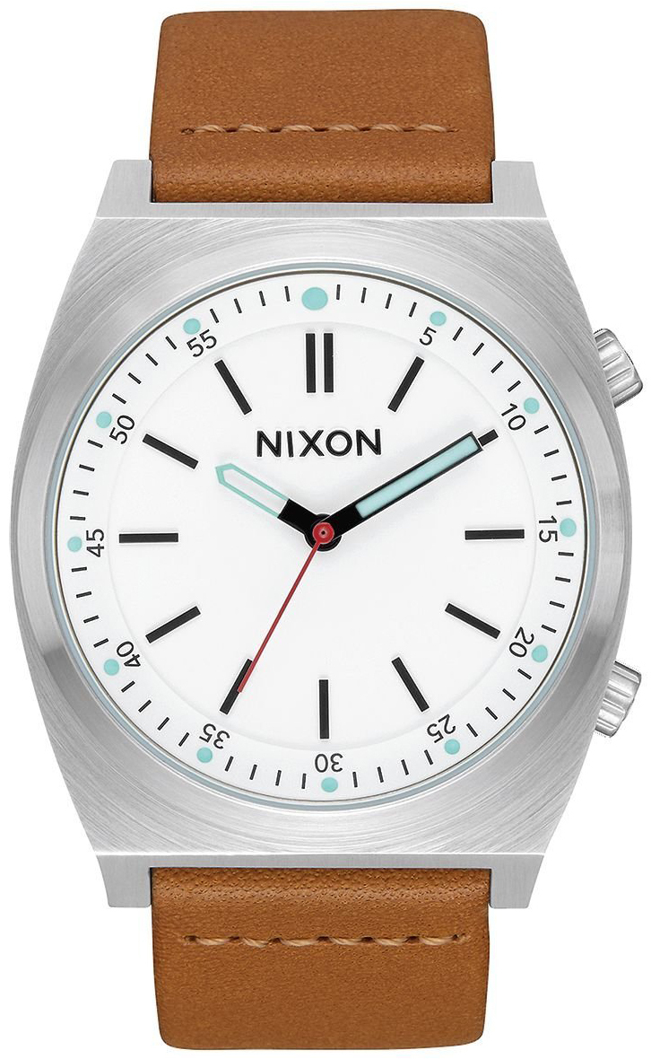 Nixon 99999 Herrklocka A11782728-00 Vit/Läder Ø40 mm - Nixon