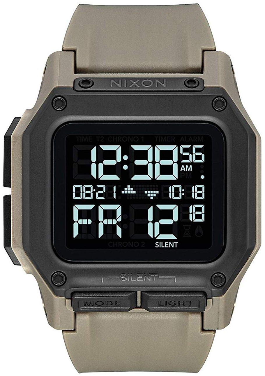 Nixon Herrklocka A11802711-00 LCD/Gummi - Nixon