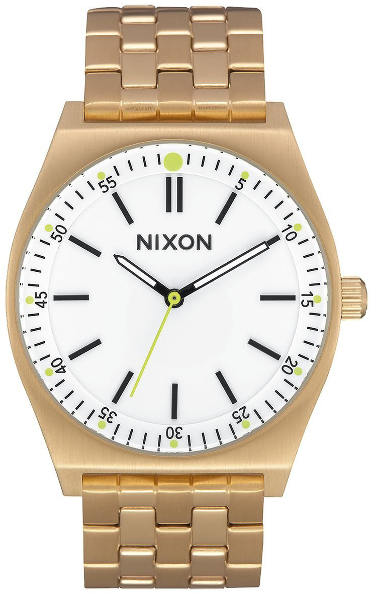 Nixon 99999 Damklocka A1186504-00 Vit/Gulguldtonat stål Ø36 mm - Nixon