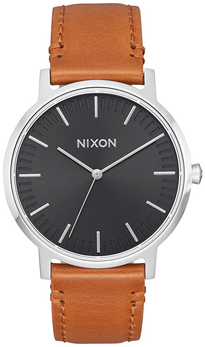 Nixon 99999 A11991037-00 Svart/Läder Ø35 mm - Nixon