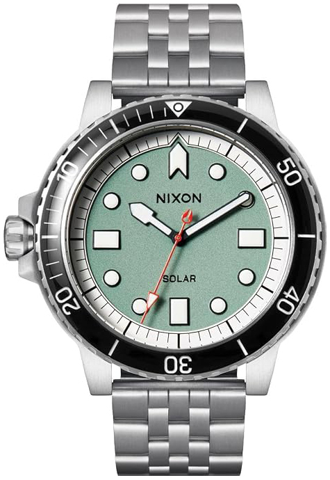 Nixon Herrklocka A1402-5235-00 Stinger Gr&ouml;n/St&aring;l &Oslash;44 mm