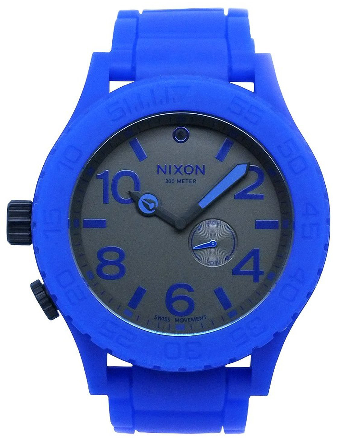 Nixon Herrklocka A236306-00 Svart/Gummi Ø52 mm